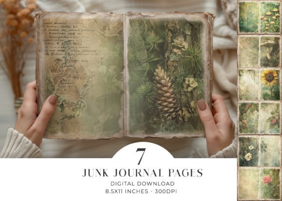 Download Woodland Junk Journal Pages - Premium Resources